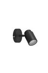 Spot noir mat IP44 pour salle de bain ANGELO