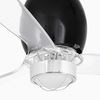 MINI ETERFAN – Ventilateur de Plafond noir brillant avec Led au Design Contemporain
