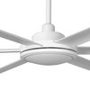 Ventilateur de plafond Rotterdam 20 XL blanc avec télécommande