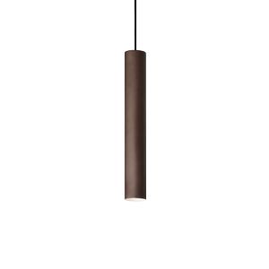 Suspension tube cylindre LOOK  finition Marron 