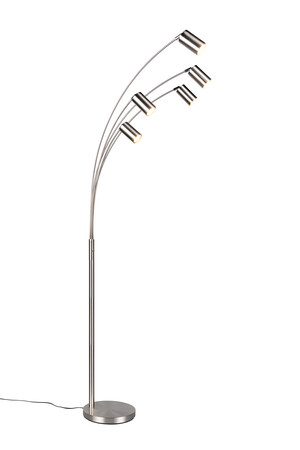 Lampadaire MARLEY Nickel Mat 5L - 412400507