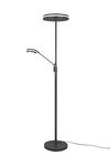 Lampadaire Led FRANKLIN avec liseuse anthracite de TrioLIghting