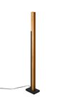 Lampadaire KERALA – Design bois et métal avec variateur LED intégré