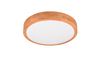 Plafonnier ISEO rond Bois Bois 24W