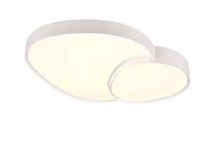 Plafonnier/Applique RISE Métal Blanc mat 45W