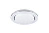 Plafonnier LED grand rond blanc ATRIA