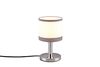 Lampe de table DAVOS chrome et blanche de TrioLighting