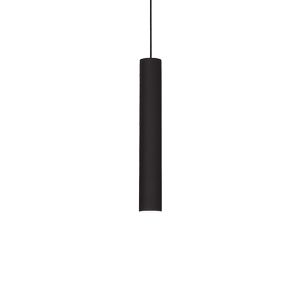 Suspension LOOK sans lampe pour rail triphasé finition Noir mat 