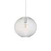 Lustre cage grillagé NET finition Blanc mat 