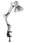 Lampe de bureau articulée VERA pour ampoule E27 finition Gris argent