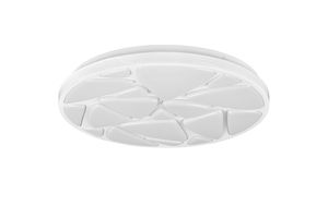 Plafonnier LED rond blanc mat ASTRO