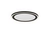 Plafonnier Led grand cercle noir mat CARUS TrioLighting