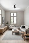 MINI ETERFAN – Ventilateur de Plafond noir mat avec Led au Design Contemporain