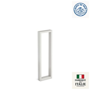 Borne rectangulaire profil aluminium IP66 ARKE 700 24V gris clair RAL7044