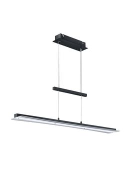 Lustre noir mat barre Led SMASH TrioLighting