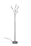 Lampadaire nickel mat 5 branches REED de TrioLighting