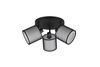 Plafonnier 3 spots avec abat-jour BURTON de Triolighting