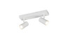 Barre 2 Spots Plafonnier TARYN - Blanc Mat
