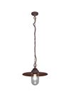 Suspension extérieure BRENTA IP44 marron de Triolighting