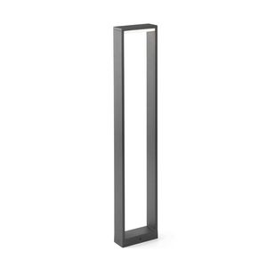 Potelet rectangulaire pour allée/terrasse ALP 800 finition Anthracite