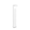 Potelet ou mini lampadaire de jardin SIRIO finition Blanc mat 