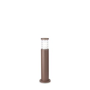 Potelet ou mini lampadaire de jardin TRONCO finition Marron 