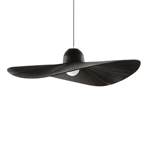 Lustre vague MADAME finition Noir mat 