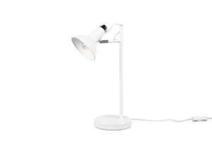 Lampe articulée blanche et chromée ROXIE de TrioLighting