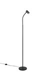 Lampadaire TARYN 1 Lumière - Noir Mat et Flexible