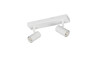 Barre 2 Spots Plafonnier TARYN - Blanc Mat