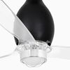 MINI ETERFAN – Ventilateur de Plafond noir mat avec Led au Design Contemporain