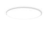 Plafonnier FLY SLIM rond 65W finition Blanc RAL9016 