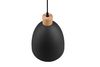 Suspension cloche noir mat JAGGER de TrioLighting