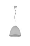 Lustre TILDA grand en métal gris de TrioLighting