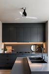 MINI ETERFAN – Ventilateur de Plafond noir mat au Design Contemporain