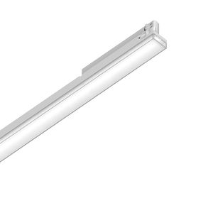 Barre linéaire WIDE 21W pour rail triphasé finition Blanc mat 