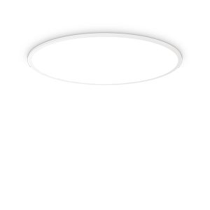 Plafonnier FLY SLIM rond 65W finition Blanc RAL9016 