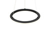 Suspension LED TRIO AMADOR 331010132- Forme ronde, noir Mat, 34 W, CCT et hauteur réglable