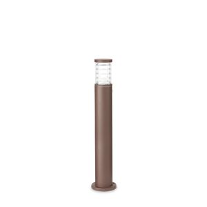 Potelet ou mini lampadaire de jardin TRONCO finition Marron 