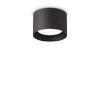 Plafonnier cylindrique SPIKE 9W finition Noir mat 