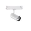 Spot FOX 15W IRC90 1-10V pour rail triphasé finition Blanc mat 