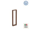 Borne rectangulaire profil aluminium IP66 ARKE 700 24V marron rouille