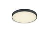 Plafonnier rond 495mm noir mat LED WACO 495mm de TrioLighting