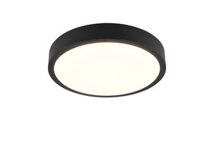 Plafonnier ISEO rond Bois Noir 24W