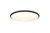 Plafonnier Led grand cercle noir mat LIMBUS TrioLighting