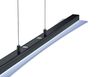 Lustre noir mat barre Led SMASH TrioLighting