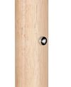 Lampadaire CELESTE – Élégance moderne en bois, verre et métal avec variateur tactile