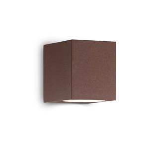 Applique extérieure rectangulaire UP finition Marron 