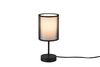 Lampe noire et abat-jour BURTON de Triolighting