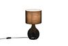 Lampe en Rotin et Tissu noir SPROUT de Triolighting